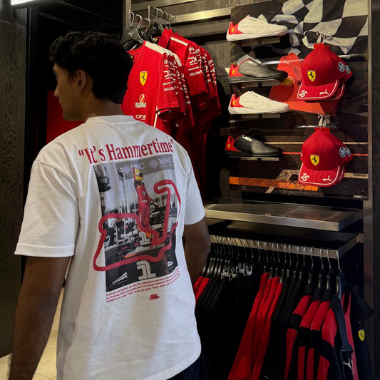 001 It's Hammertime Tee in White